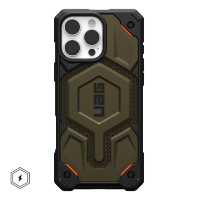 UAG รุ่น Monarch Pro - เคส iPhone 16 Pro Max - สี Kevlar Element Green