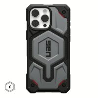 UAG รุ่น Monarch Pro - เคส iPhone 16 Pro Max - สี Kevlar Silver