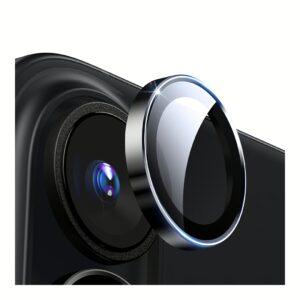 ESR รุ่น Camera Lens Protector - กระจกเลนส์กล้อง iPhone 16 / 16 Plus - สี Black Edge