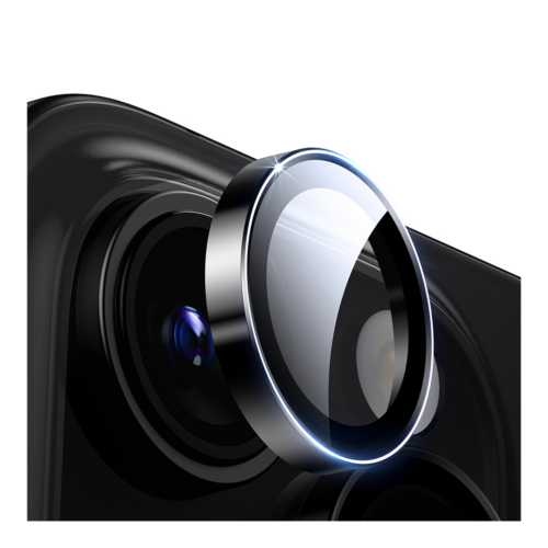 ESR รุ่น Camera Lens Protector - กระจกเลนส์กล้อง iPhone 16 Pro / 16 Pro Max - สี Black Edge