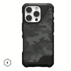 UAG รุ่น Metropolis LT Magsafe - เคส iPhone 16 Pro Max - สี Micro Hex Camo Graphite