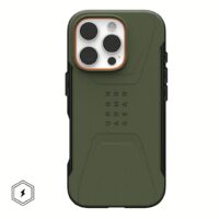 UAG รุ่น Civilian Magsafe - เคส iPhone 16 Pro Max - สี Olive Drab