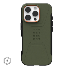 UAG รุ่น Civilian Magsafe - เคส iPhone 16 Pro - สี Olive Drab