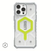 UAG รุ่น Pathfinder Clear Magsafe - เคส iPhone 16 Pro Max - สี Active Neon