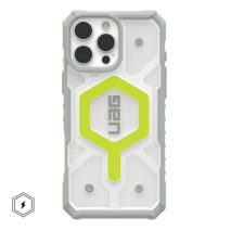 UAG รุ่น Pathfinder Clear Magsafe - เคส iPhone 16 Pro Max - สี Active Neon