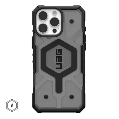 UAG รุ่น Pathfinder Clear Magsafe - เคส iPhone 16 Pro Max - สี Ash