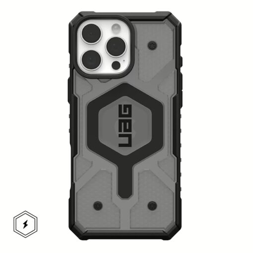 UAG รุ่น Pathfinder Clear Magsafe - เคส iPhone 16 Pro Max - สี Ash