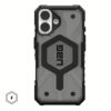 UAG รุ่น Pathfinder Clear Magsafe - เคส iPhone 16 Plus - สี Ash