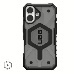 UAG รุ่น Pathfinder Clear Magsafe - เคส iPhone 16 Plus - สี Ash