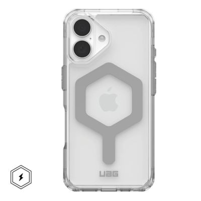 UAG รุ่น Plyo Magsafe - เคส iPhone 16 - สี Ice/Silver