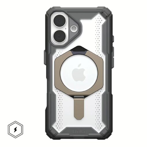 UAG รุ่น Plasma XTE Magsafe - เคส iPhone 16 - สี Ash/Titanium
