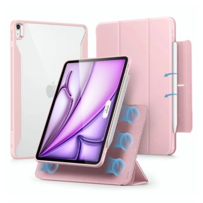ESR รุ่น Rebound Hybrid 360 - เคส iPad Air 13" (2025/2024) - สี Pink