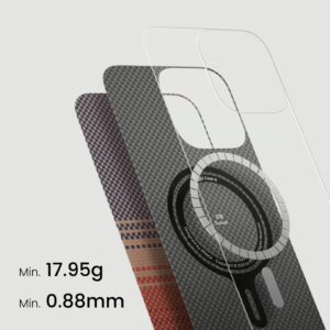 Pitaka รุ่น MagEZ Case 6 - เคส iPhone 16 Plus - สี Sunset