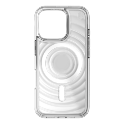 STM รุ่น Reawaken Ripple Magsafe - เคส iPhone 16 Plus - สี Clear