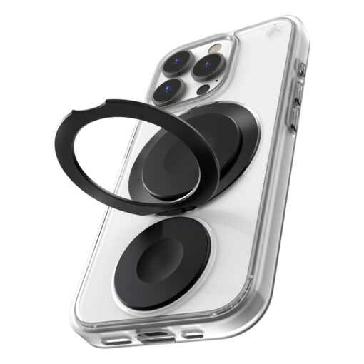 STM รุ่น Roll Spin Magsafe - เคส iPhone 16 Pro Max - สี Clear/Black - Image 2