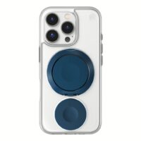 STM รุ่น Roll Spin Magsafe - เคส iPhone 16 Pro Max - สี Clear/Blue