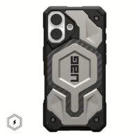 UAG รุ่น Monarch Pro - เคส iPhone 16 - สี Titanium