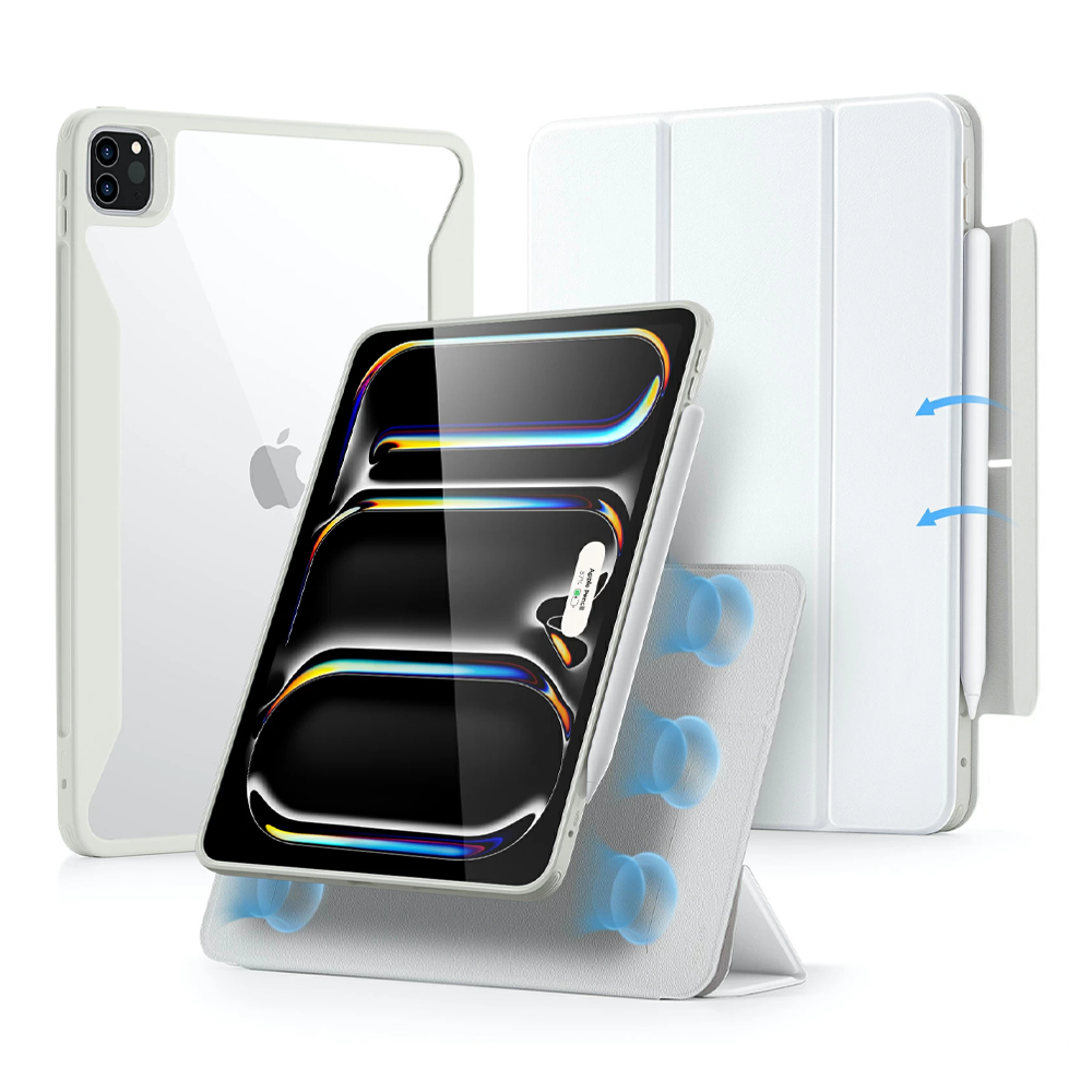 ESR รุ่น Rebound Hybrid 360 - เคส iPad Air 13" (1st/2024) - สี Brilliant White