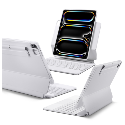 ESR รุ่น Rebound Magnetic Keyboard Case 360 - iPad Pro 13" (2024) US Layout - White