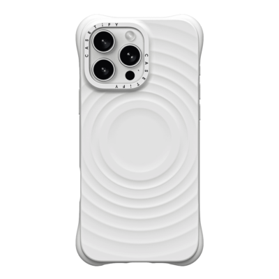 Casetify รุ่น Ripple Case - เคส iPhone 16 Pro Max - สี White