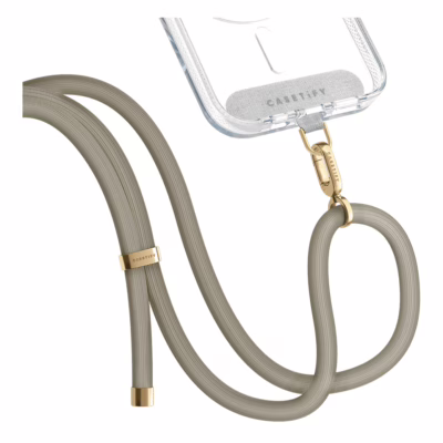 Casetify รุ่น Rope Cross-Body Strap - สายคล้อง - สี Charcoal
