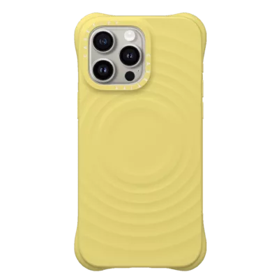 Casetify รุ่น Ripple Case - เคส iPhone 15 Pro Max - สี Butter Cream Yellow
