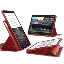 ESR รุ่น Shift Magnetic Case - เคส iPad Pro 13" (7th/2024) - สี Red