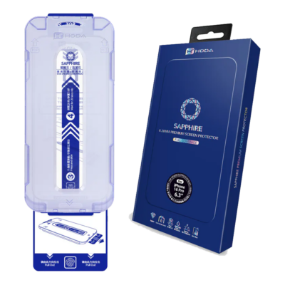 Hoda รุ่น Sapphire Screen Protector - ฟิล์มกระจก iPhone 16 Pro