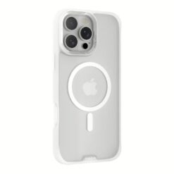 Hoda รุ่น Rough Case Magnet - เคส iPhone 16 Pro - สี Clear Matte
