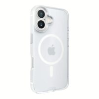 Hoda รุ่น Rough Case Magnet - เคส iPhone 16 Plus - สี Clear Matte