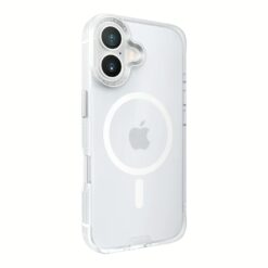 Hoda รุ่น Rough Case Magnet - เคส iPhone 16 Plus - สี Clear Matte