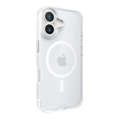 Hoda รุ่น Rough Case Magnet - เคส iPhone 16 Plus - สี Clear Matte
