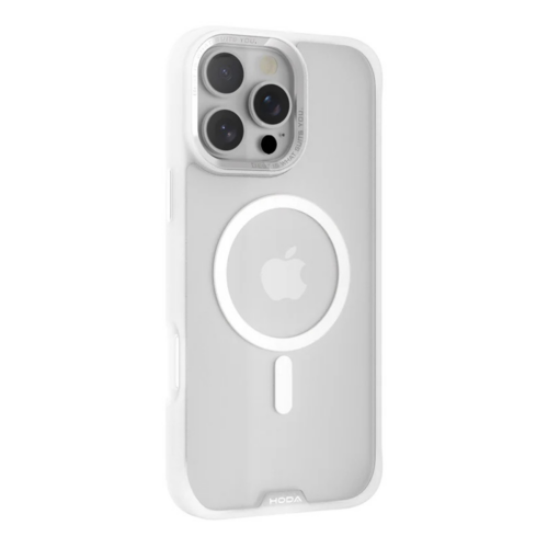 Hoda รุ่น Rough Case Magnet - เคส iPhone 16 Pro Max - สี Clear Matte