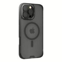 Hoda รุ่น Rough Case Magnet - เคส iPhone 16 Pro - สี Black
