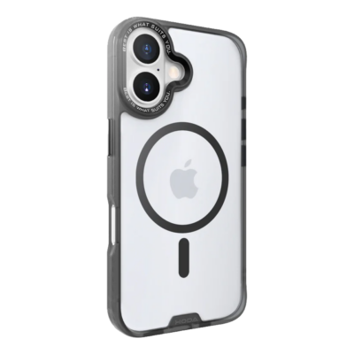 Hoda รุ่น Rough Case Magnet - เคส iPhone 16 Plus - สี Black