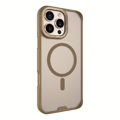 Hoda รุ่น Rough Case Magnet - เคส iPhone 16 Pro - สี Desert