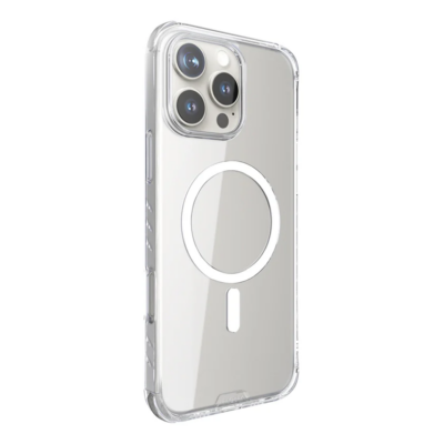 Hoda รุ่น Slim Defender With Magnet - เคส iPhone 16 Pro - สี Clear