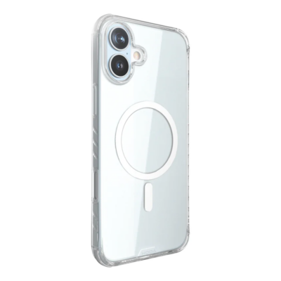 Hoda รุ่น Slim Defender With Magnet - เคส iPhone 16 Plus - สี Clear