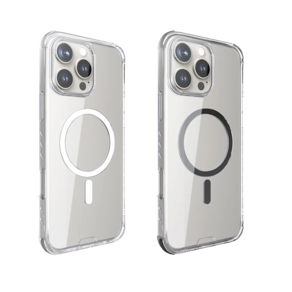 Hoda รุ่น Slim Defender With Magnet - เคส iPhone 16 - สี Clear