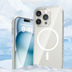 Hoda รุ่น Slim Defender With Magnet - เคส iPhone 16 - สี Clear