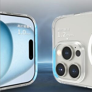 Hoda รุ่น Slim Defender With Magnet - เคส iPhone 16 - สี Clear