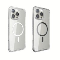 Hoda รุ่น Slim Defender With Magnet - เคส iPhone 16 Pro Max - สี Clear