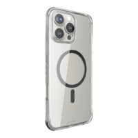 Hoda รุ่น Slim Defender With Magnet - เคส iPhone 16 Pro - สี Clear Black