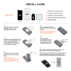 UAG รุ่น Removable Privacy - ฟิล์มเพิ่มความเป็นส่วนตัวแบบถอดออกได้ - iPhone 15 Pro