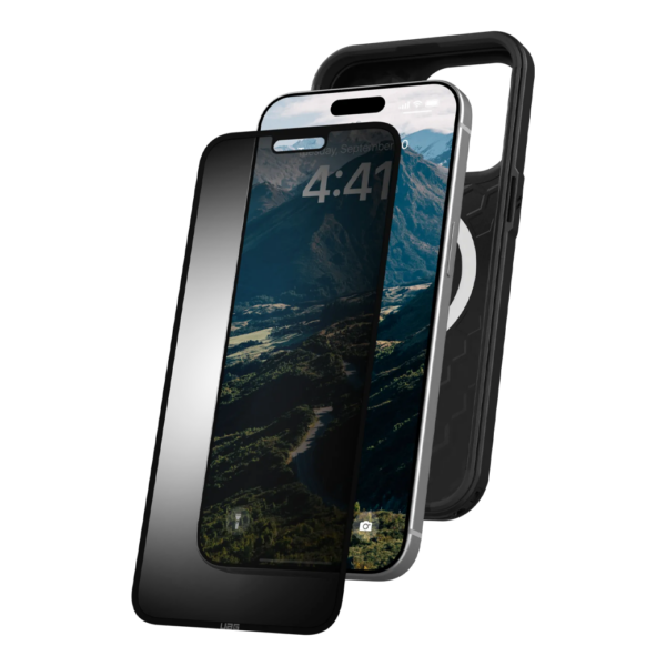 UAG รุ่น Removable Privacy - ฟิล์มเพิ่มความเป็นส่วนตัวแบบถอดออกได้ - iPhone 15 Pro Max