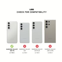 UAG รุ่น Pathfinder Magsafe - เคส Galaxy S24 FE - สี Black