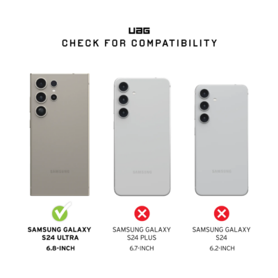 UAG รุ่น Removable Privacy - ฟิล์มเพิ่มความเป็นส่วนตัวแบบถอดออกได้ - Galaxy S24 Ultra