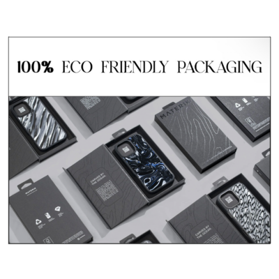 Materik รุ่น Luxury & Personalized Phone Case - เคส iPhone 16 Pro Max - สี Black Ocean