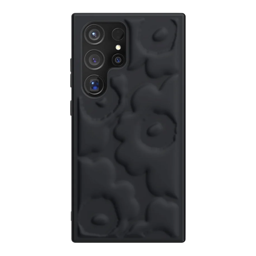 Marimekko รุ่น Case PU - เคส Galaxy S24 Ultra - สี Black