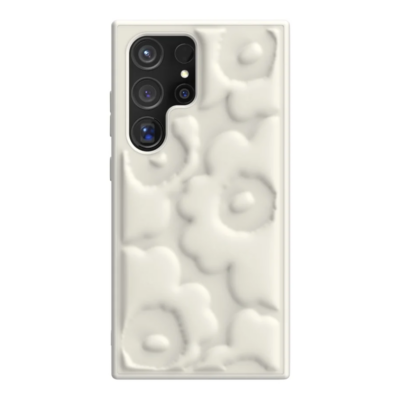 Marimekko รุ่น Case PU - เคส Galaxy S24 Ultra - สี Beige